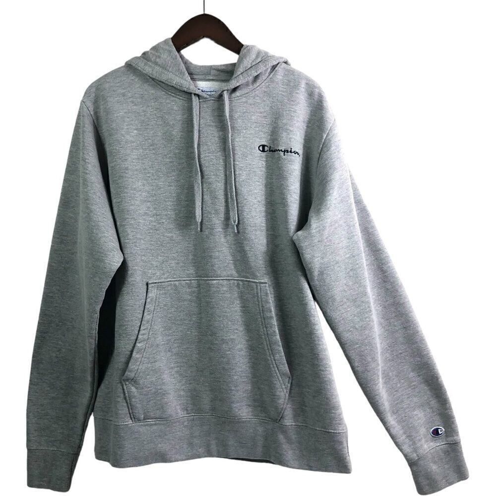 Champion Gray Hooded Sweatshirt